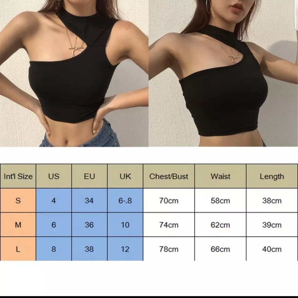 Cut Out Crop Top - Picture 3 of 7